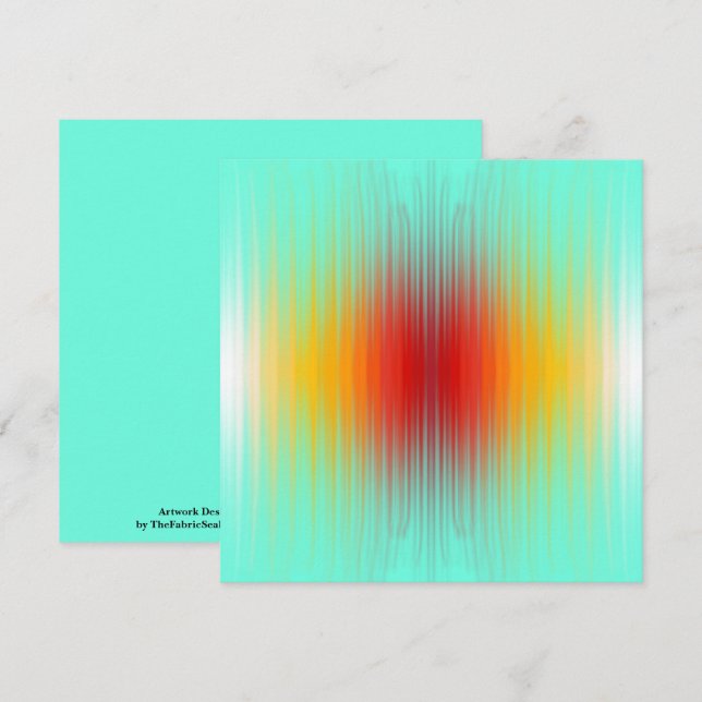 Rymdfarkoster för återinträde Plasma Fält Färg Abs Kort (Fram/baksida)