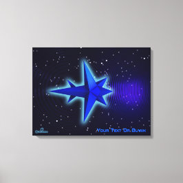 Rymdfarkoster för Gravity Drive Canvastryck