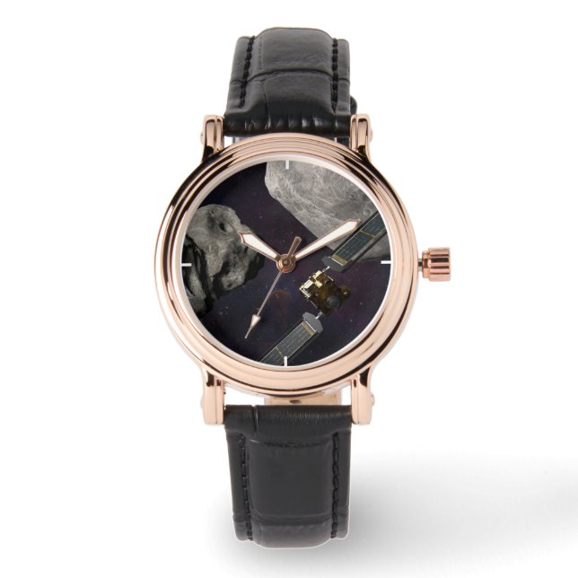 Rymdfarkoster och vätska före islaget armbandsur (Framsida)