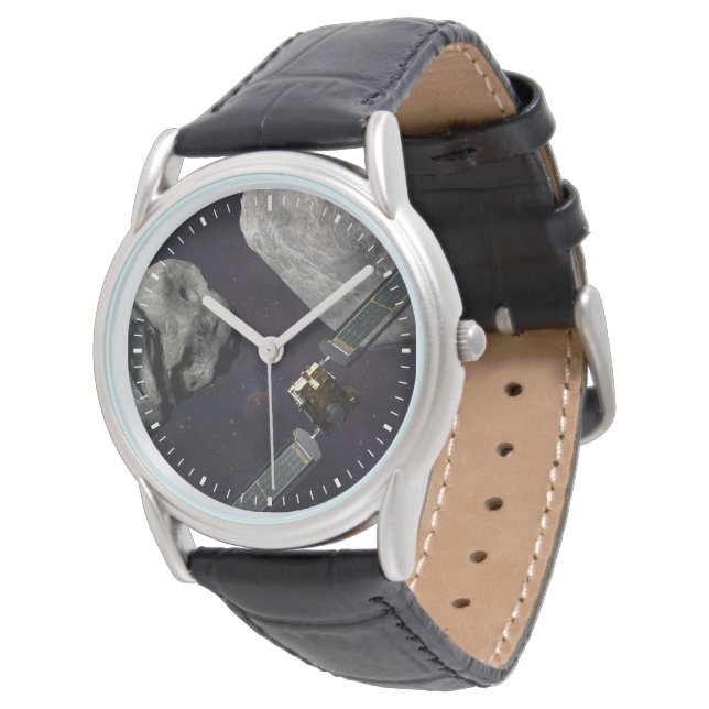 Rymdfarkoster och vätska före islaget armbandsur (Vinklad)