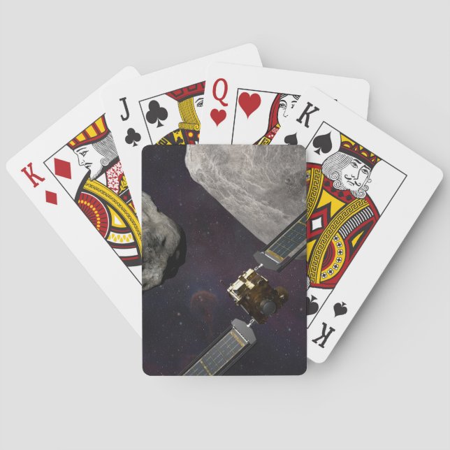 Rymdfarkoster och vätska före islaget casinokort (Baksidan)