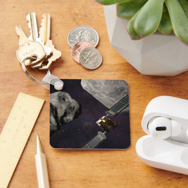 Rymdfarkoster och vätska före islaget nyckelring (Skrivbord)