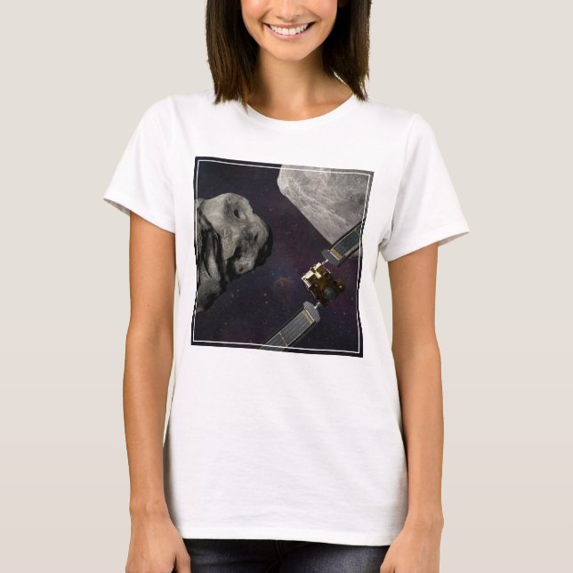 Rymdfarkoster och vätska före islaget t shirt (Framsida)