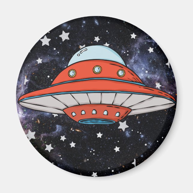 Rymdfart Magnet (Framsidan)
