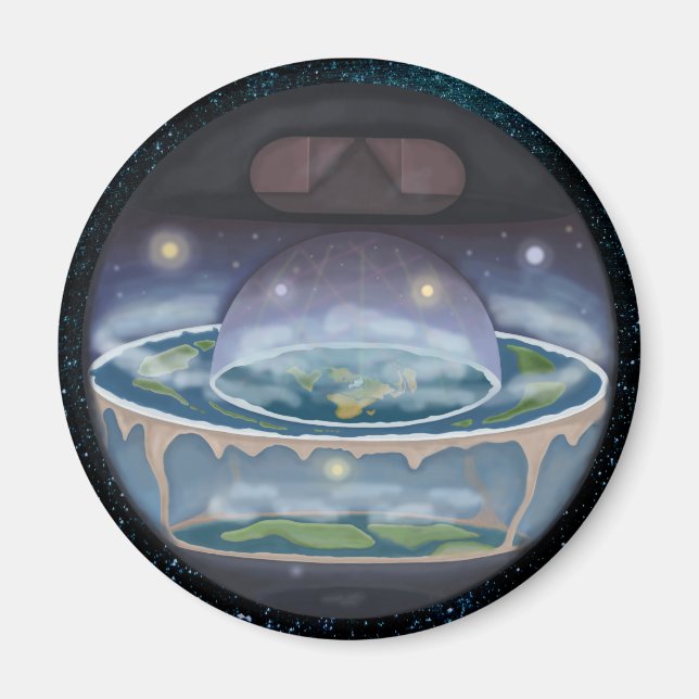 Rymdfart Magnet (Framsidan)