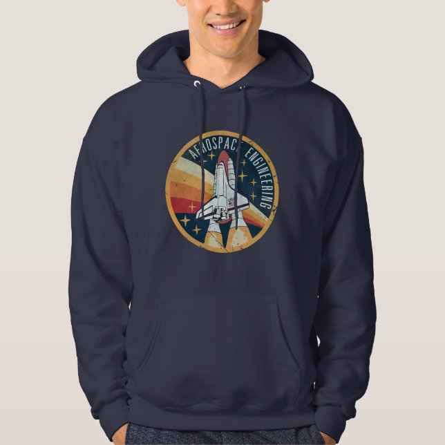 Rymdfartsteknik V01 Hoodie (Framsida)