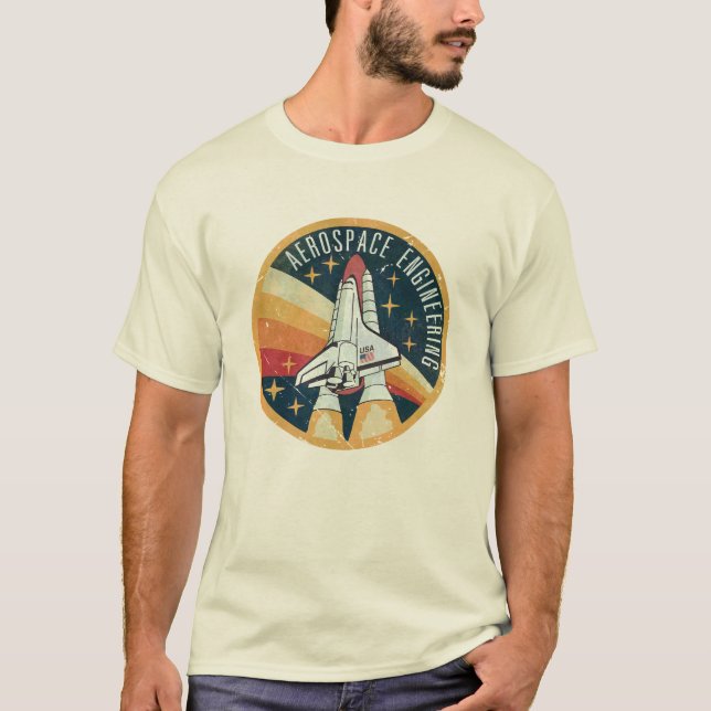 Rymdfartsteknik V01 T Shirt (Framsida)