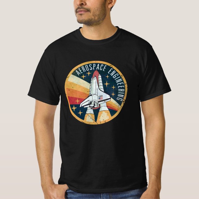 Rymdfartsteknik V01 T Shirt (Framsida)