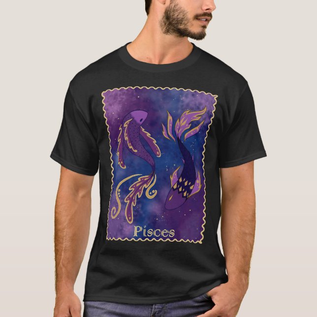Rymdfiskar T Shirt (Framsida)