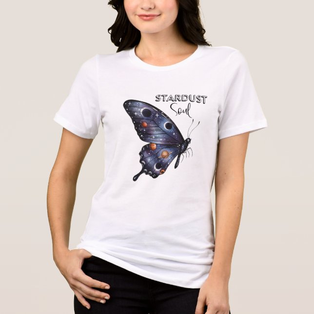 rymdfjäril-motivation t shirt (Framsida)
