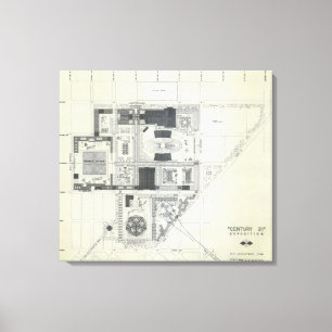 Rymdflygarkonceptet Nål Teckning 3 Canvastryck