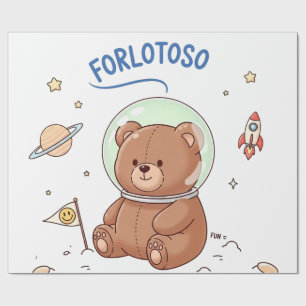 Rymdforskaren Teddy Presentpapper