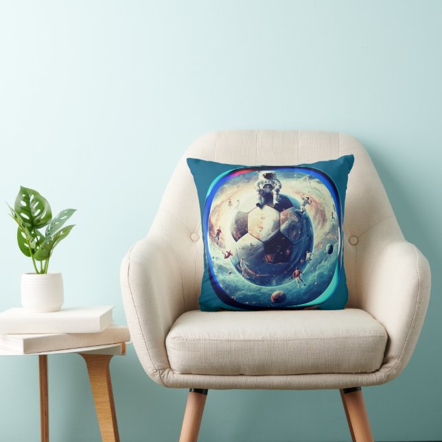 Rymdfotbollstronaut Kudde (Stol)
