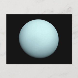 Rymdfoto av Planet Uranus Vykort