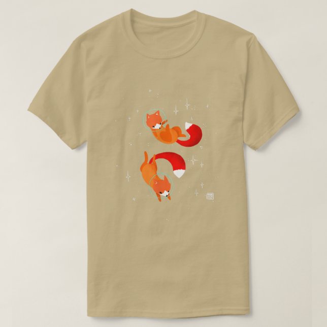RYMDFOXES T-Shirt (Design framsida)