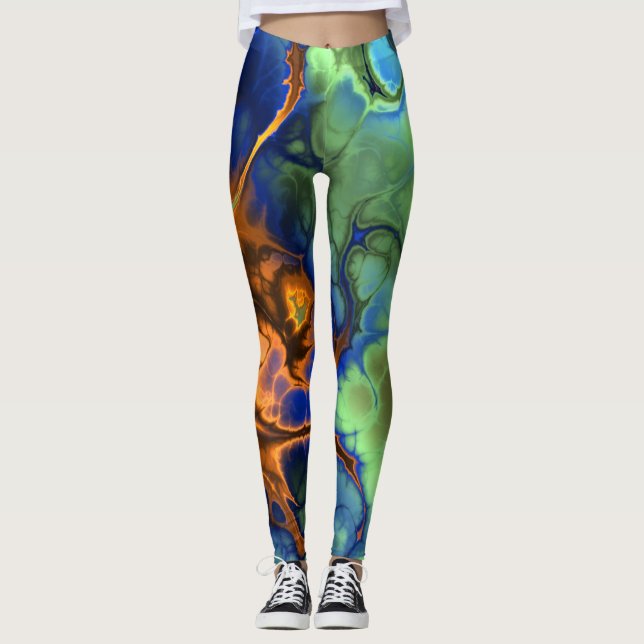 rymdfrakturer leggings (Framsida)