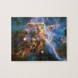 Rymdgalaxer nebuli. Universa stjärnor. Hubble NASA Pussel