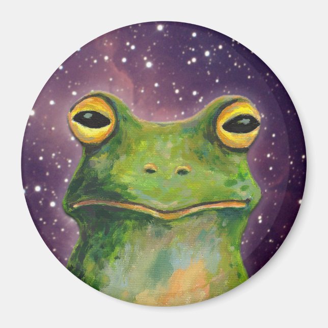 Rymdgroda Magnet (Framsidan)