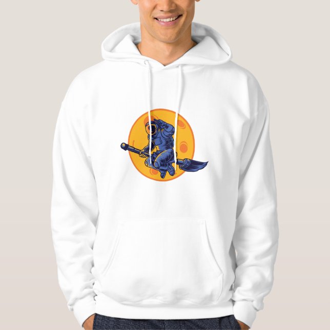 Rymdhäxa Hoodie (Framsida)