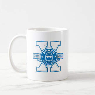 RymdHipsters® X-Logotyp Kaffe Mugg