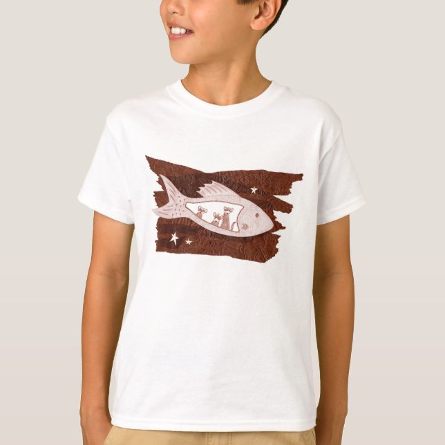 Rymdillrar T-Shirt (barn) (Framsida)