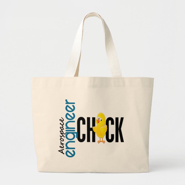 Rymdingenjörchick Jumbo Tygkasse (Framsidan)