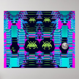 Rymdinvasionen från Tariff Kung Poster