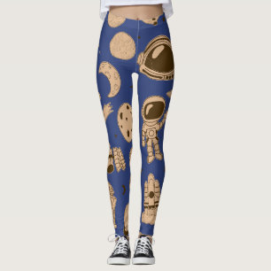 Rymdinvasionslaggningar Leggings