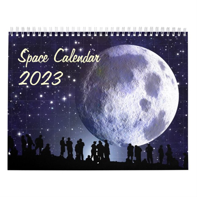 Rymdkalender 2023 kalender (Omslag)