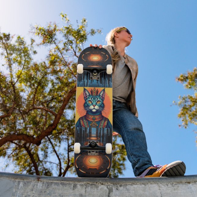 Rymdkat Mini Skateboard Bräda 18,5 Cm (Utomhus 1)