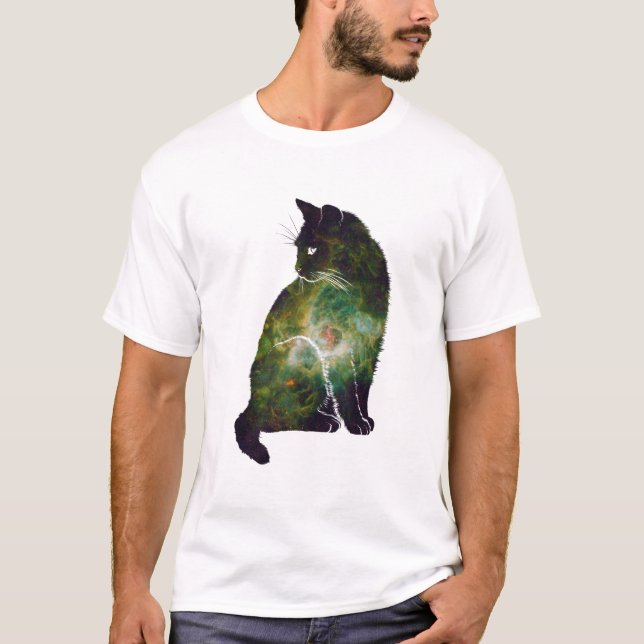 Rymdkat T Shirt (Framsida)