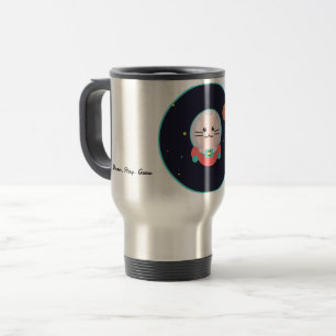 Rymdkatt Kaffe Mugg - Kosmisk Katt Astronaut Kop