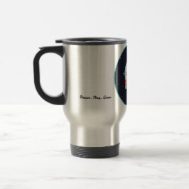 Rymdkatt Kaffe Mugg - Kosmisk Katt Astronaut Kop