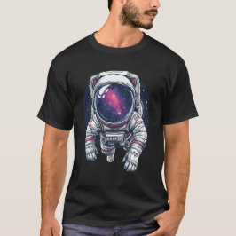 Rymdkattaastronaut T-Shirt