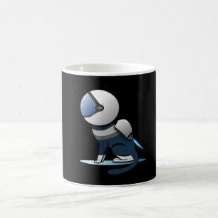 Rymdkattastronaut Kaffemugg