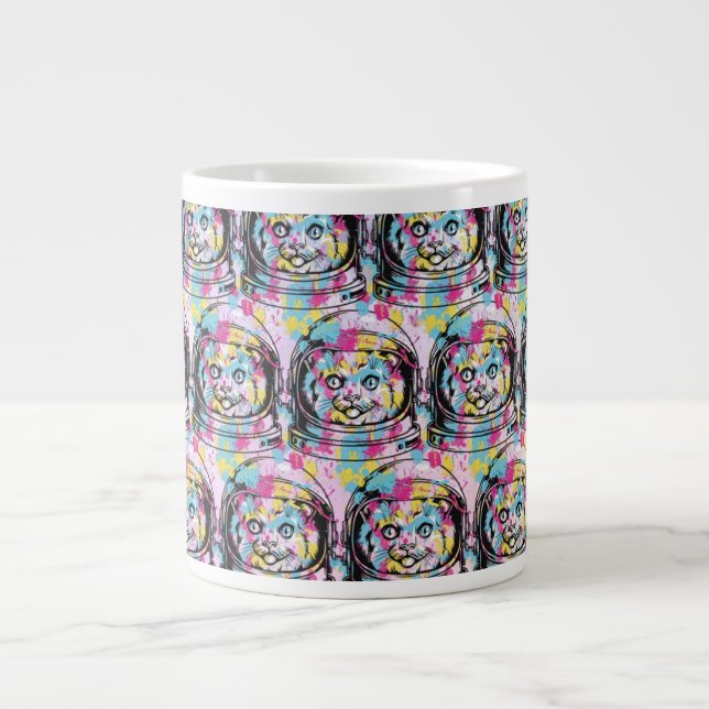 Rymdkatten Jumbo Mugg (Framsidan)