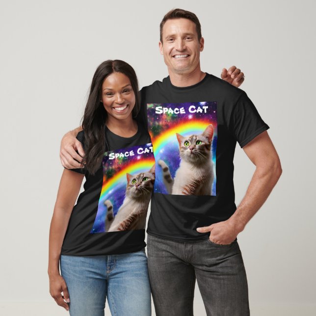 Rymdkatten T Shirt (Unisex)