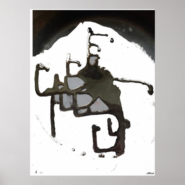 Rymdklot på baletten poster (Framsidan)