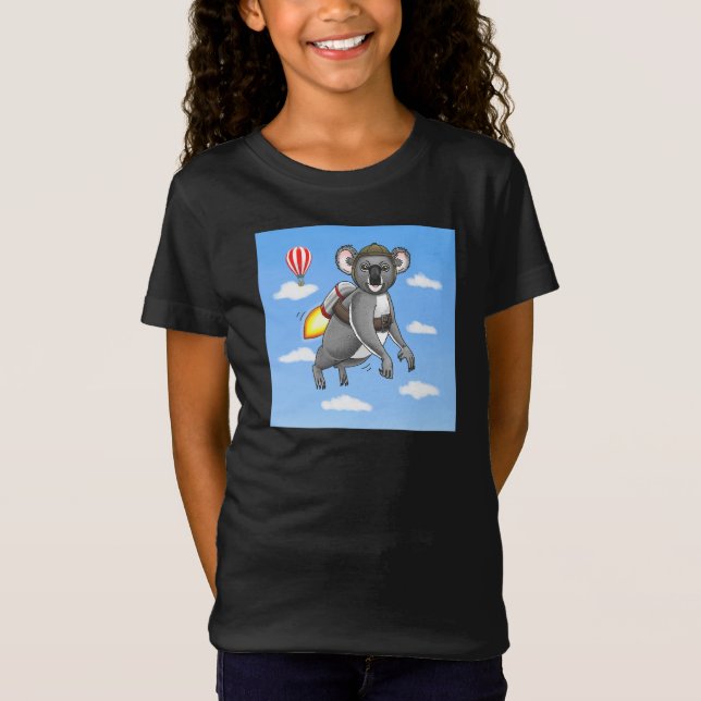 Rymdkoala T Shirt (Framsida)