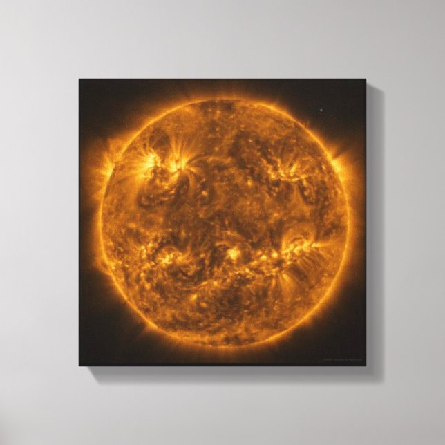 Rymdkonst SOL Canvastryck (Framsida)