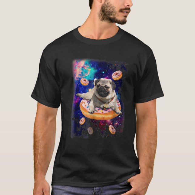 Rymdkraftsriddockor Skirt Galaxy T Shirt (Framsida)