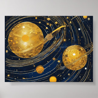 Rymdkretsar Poster