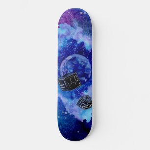 Rymdkubsinvasion Mini Skateboard Bräda 18,5 Cm