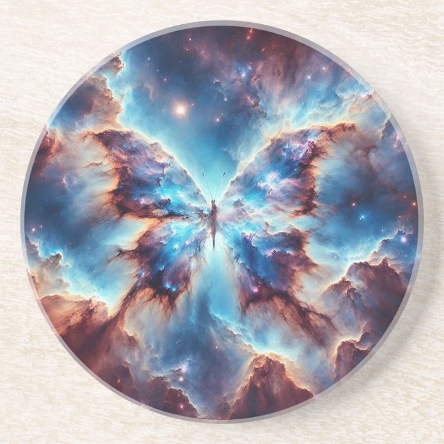 Rymdnebulafjäril Underlägg (Framsidan)