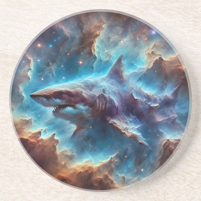 Rymdnebulahaj Underlägg (Framsidan)