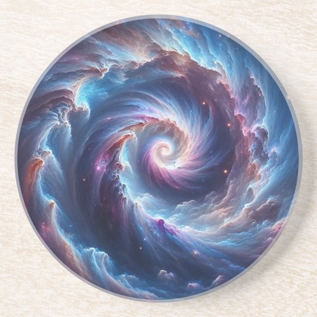 Rymdnebulosa Nautilus  Underlägg (Framsidan)