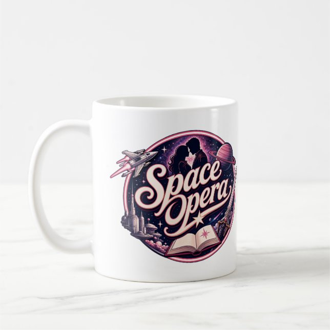 Rymdoperagenre älskare kaffemugg (Vänster)