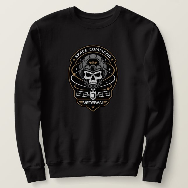 Rymdoperationsveteran taktisk vapen lång ärmad tröja (Design framsida)