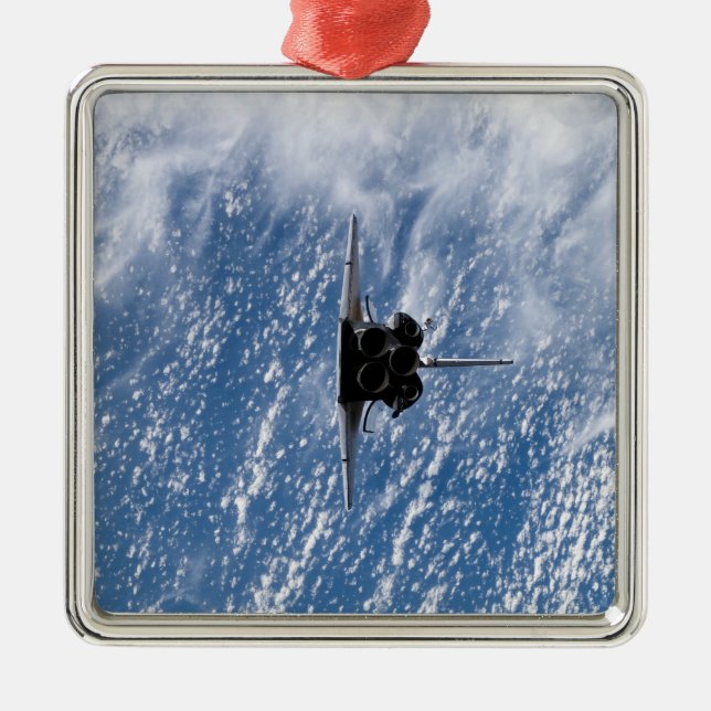 Rymdpendelns ände 18 julgransprydnad metall (Framsidan)