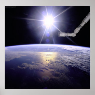 Rymdpendelns jordgräns poster